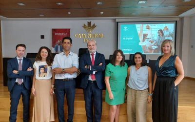 Innovasur y Caja Rural de Jaén firman un acuerdo para impulsar la digitalización de las empresas de la provincia a través del Kit Digital