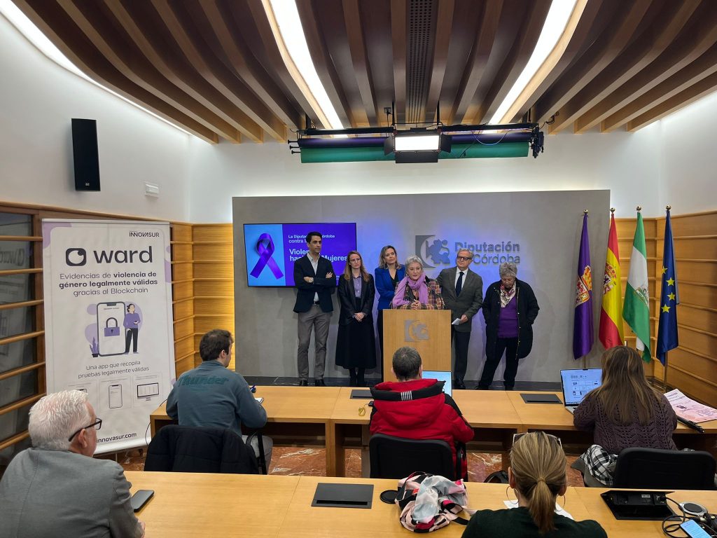 Ward: la app móvil de INNOVASUR que utiliza la tecnología blockchain para luchar contra la violencia de género.